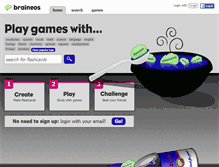 Tablet Screenshot of braineos.com